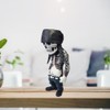 Hip Hop Commemorative Skeleton Ornaments Desktop Resin Crafts Gifts for