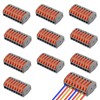 Huybaa 8 Ports Lustre Terminal, 10 Pieces Plug-In Terminals, Terminal