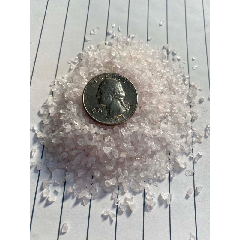 Pink Rose Quartz - Just Above 2mm no Powder -