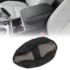 HIGH FLYING for Mitsubishi Outlander 2022 2023 2024 2025 2026 Car Interior Accessories Center Console Armrest Leather Case Cover 1pc(Not Fit Sport) (Black)