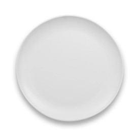 [Ethical and Unbreakable Tableware, BPA Free] Matte Craft Coupe Dinner Plate, Plate, One Plate, Diameter 10.6 inches (27 cm), Safe for Kids, Cafe Tableware, Lightweight, Dishwasher Safe, Birthday Gift, Women's, Melamine Tableware, White, TCC1105MDPW