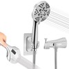 Tub Spout with Diverter, High Pressure 8 Settings Hand Held