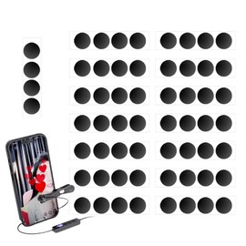 CYBRIDGE Auto Clicker, Smartphone Auto Clicker, Nano Tap Seal, Nano Sticker for Smartphones, Replacement, Anti-Slip, Shock Absorbing, Flexible, Lightweight, Auto Clicker Accessory, Game Support