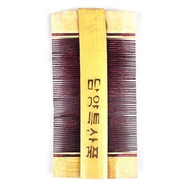 Bamboo Chamcomb Hairbrush Hairbrush Beauty Hairbrush Chamcomb / 대나무 참빗 헤어빗 헤어 브러쉬 미용 머리빗 참빗