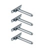 Lsydgn Pack of 4 Wall Shelf Support Length 10.5 cm