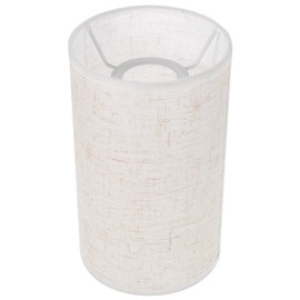 Operitacx E27 Linen Lampshade, Beige Lamp Shade for Floor Lamp, Table Lamp, 20 x 12 x 12 cm