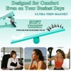Fox-Eye Magnetic Eyelashes with Applicator - Reusable Natural Lashes, No