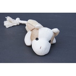 elisanliving Plush Dog Toy 16 Inch Long with Squeaker
