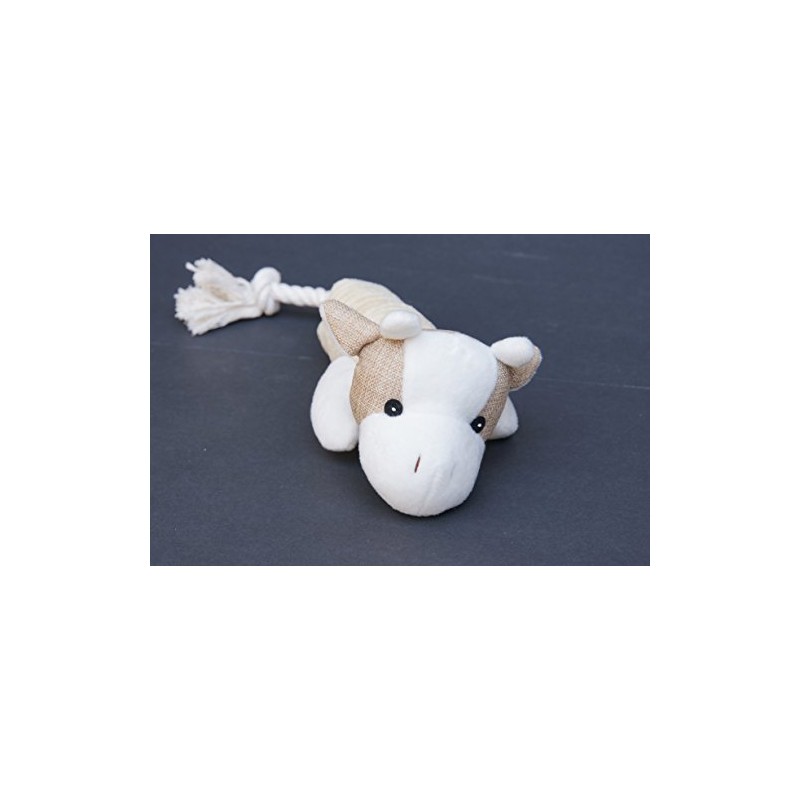 elisanliving Plush Dog Toy 16 Inch Long with Squeaker