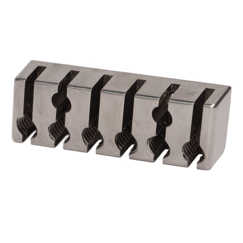 String Locking Nut 42mm Professional Silver Metal 6 String Locking