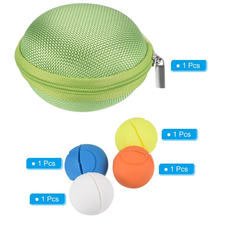 PATIKIL Tennis Vibration Dampener in Green Gift Case, 4 Pack