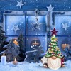 Christmas Tree Gnome Santa Claus Resin Faceless Dwarf Statue Christmas