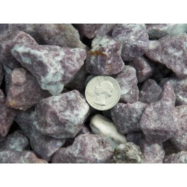 1000 Carat Lots of Lepidolite Rough - Plus a FREE Faceted Gemstone