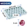 ecomlab Molde De Mini Esferas De Hielo Fino, Bandeja Para