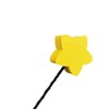 Yellow Star-Shape Car Antenna Topper, Easy to Find Car in