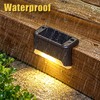 4PCS Solar Deck Lights Outdoor – Waterproof LED Fence Step