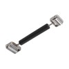 Face Massage Derma Roller Double Head Metal Ridged Derma Roller