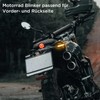 evermotor Running Light Indicator Motorcycle LED 12 V, Pack of