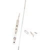 Stone Harbor Hardware Extended Flip-Lever Flush Bolt, 18 Inches, Satin