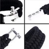 Paracord Survival Bracelet, Emergency Multitool, with Stainless Steel Shackle, Fit