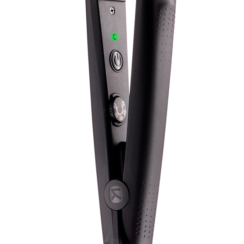 KISS Nano Titanium Professional Flat Iron Hair Straightener & Styling