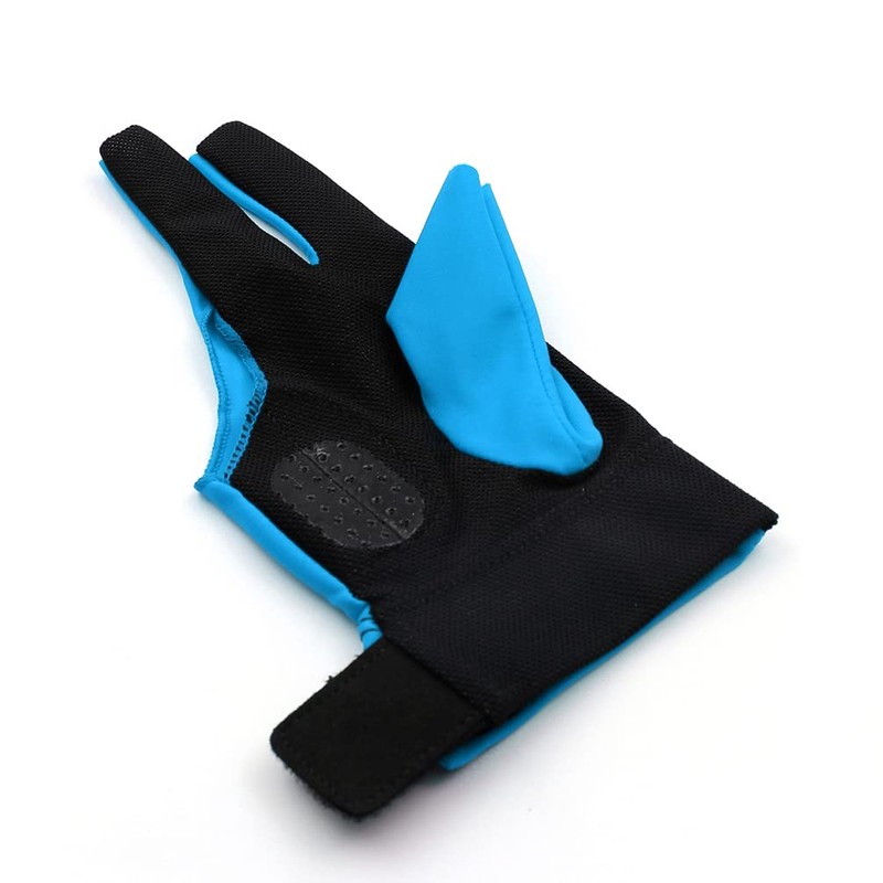 Black Scorpion CUESOUL Right Hand Billiard Gloves 3 Finger Cutting