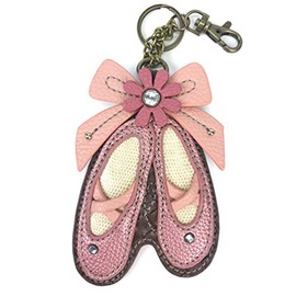 Chala Pal Purse Charm, Key-Fob, Decorative Coin Purse-2018 Spring Collection (Ballerina)
