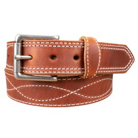 Amish Made Western Leather Tool Belt (50, Waxed Brown)