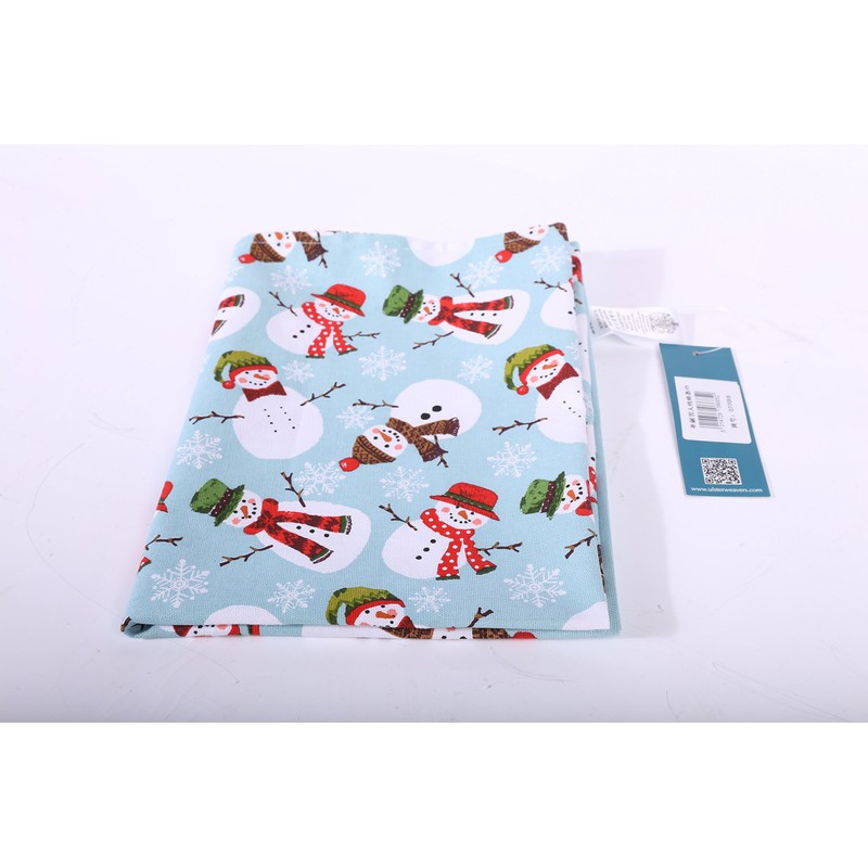 Christmas Snowmen Cotton Tea Towel