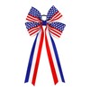 4th of July Hair Ties Red White and Blue Ponytail