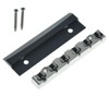 KAISH Stainless Steel Guitar Nut Electric Guitar Roller Nut for