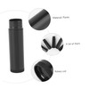 FOMIYES 2sets 5g Plastic Empty Tubes for Travel Cosmetics Black