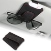 yowodana Sunglasses Holder Car Eyeglass Holder Car Eyeglass Clip Car