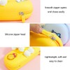 Silicone Pencil Case Cute Cartoon Stationery Plush Doll Animal Storage