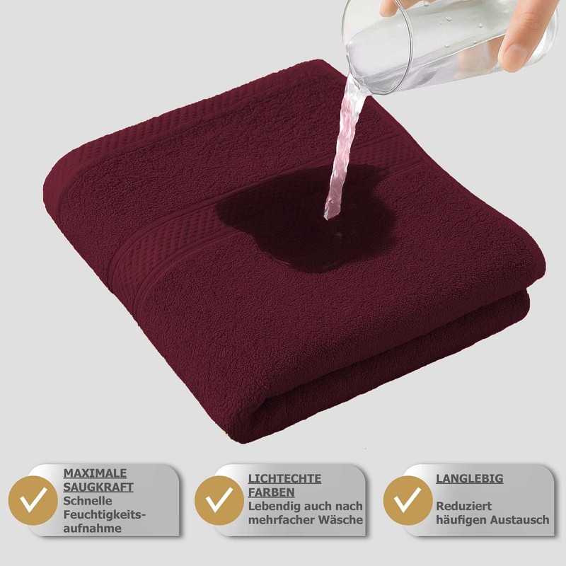 Class 4 Piece Terry Towel Set | Pack of 4