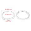 X AUTOHAUX 4 pieces alloy wheel centring rings for universal
