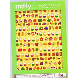 Deco Beauty Deco Beauty Miffy at Home Nail Stickers - Lightweight & Easy-to-Apply Nail Art with Trendy Design - Durable & Long-Lasting Nail Stickers for Women, Ideal for DIY Manicures & Salon-Quality Nails
