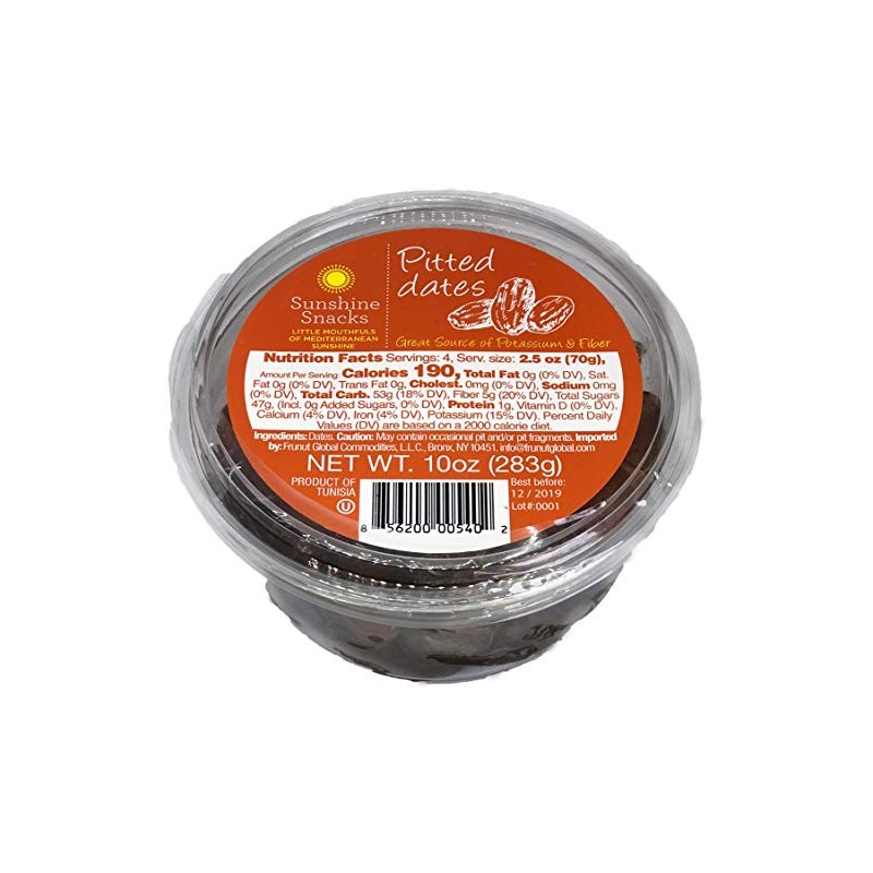 Sunshine Snacks Pitted Date (Premium Quality) (10 OZ)