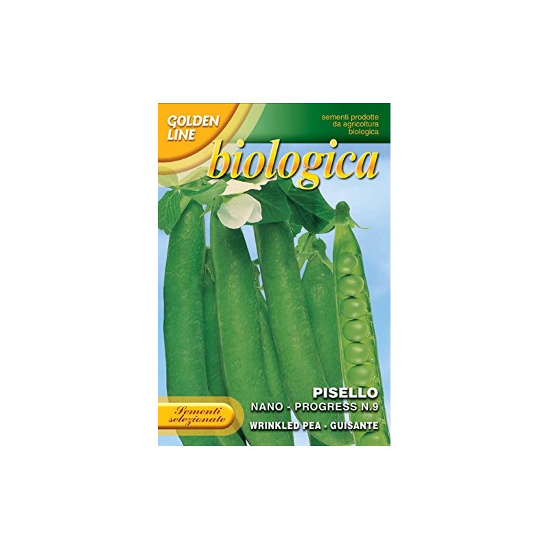 Franchi Seeds of Italy "Organic Range Dwarf Pea Progress" with