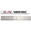 Aimoll - 2 emblemas de capó Vortec de 5.3 l