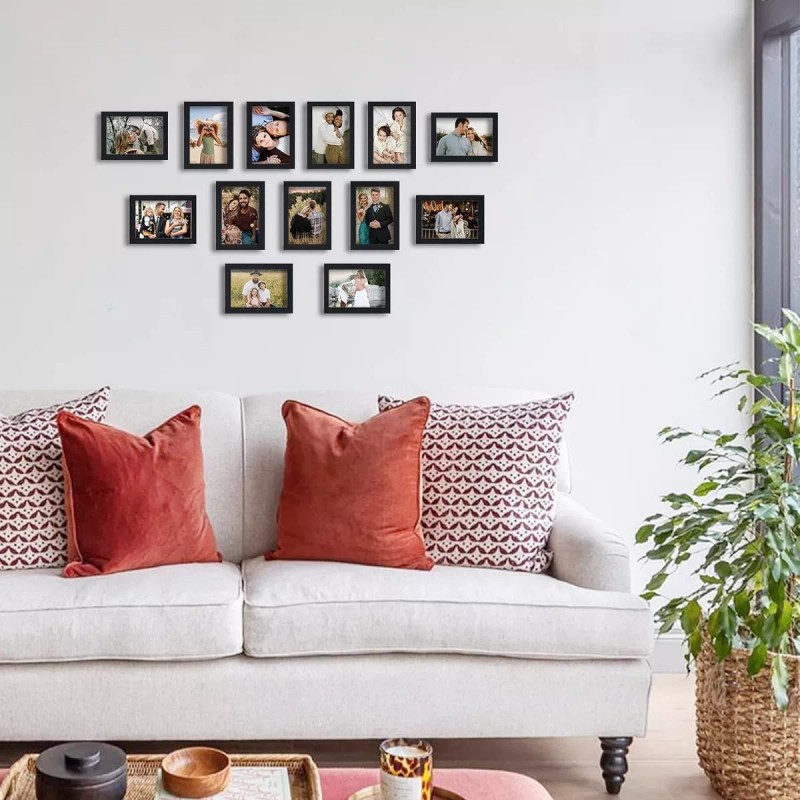TangQ Marcos De Fotos Decorativos De 8 Piezas De Seis
