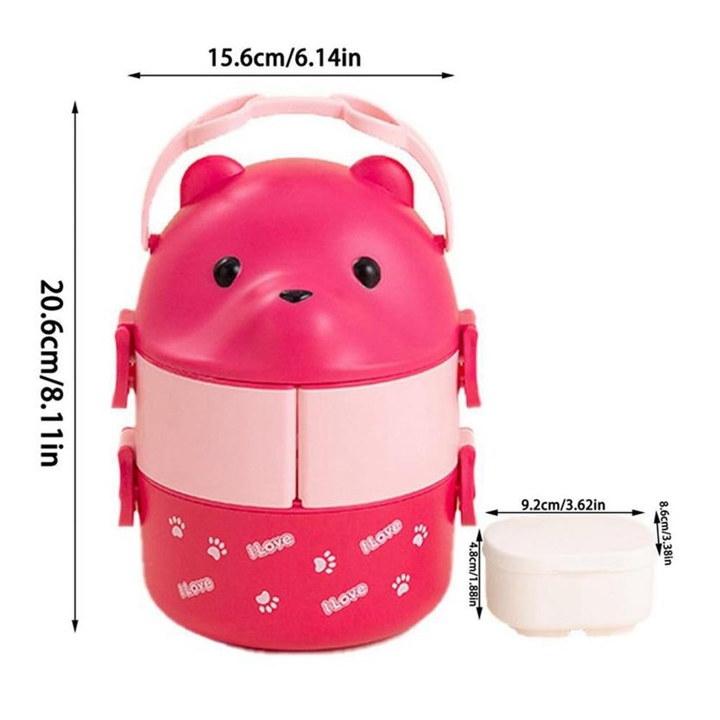 Stackable Bento Box Portable Leak Proof Bento Box Japanese Style