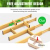 ANTOWIN Bamboo Drawer Dividers Organizers, Drawer Separators Splitter,13-17 inches Long