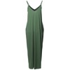 Casual Premium Adjustable Strap Side Pockets Loose Long Maxi Dress