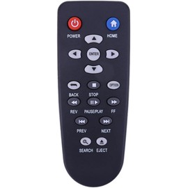 Calvas New for Western Digital WD Elements TV HD Mini Live Plus Media Player Replacement Remote Control
