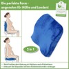 Vital Comfort Lumbar and Seat Cushion, Back Cushion with Memory