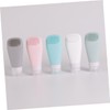 OHPHCALL Shampoo Dispenser Portable Travel Bottles Brush Dispensing Bottle Lotion