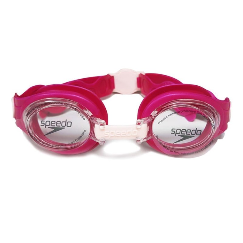 Speedo Unisex Kinder Infant Illusion Schwimmbrille, Rosa, Einheitsgröße