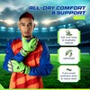 Vizari Soccer Goalkeeper Gloves – Pro Goalie Gloves for Kids,