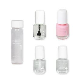 Dazzle Dry Mini Kit 4 Step System - Yoga Mama - A light chalky bubblegum pink. Full coverage cream. (5 Piece Kit / 5 Manicures)
